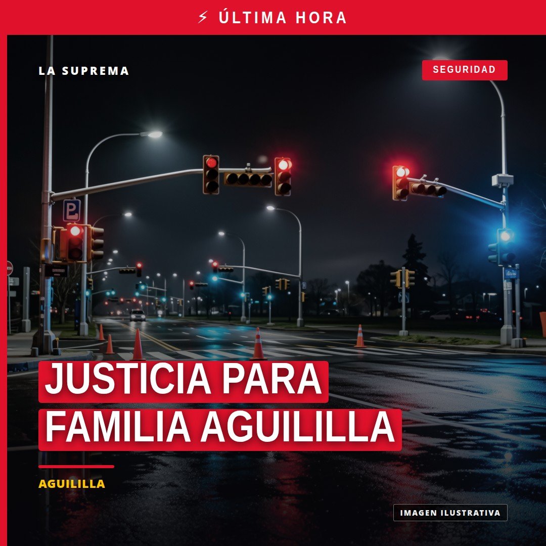 Ilustración simbólica de una balanza de justicia sobre fondo con silueta de Aguililla, Michoacán, representando justicia