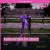 Ilustración simbólica de justicia con enfoque de género sobre fondo que evoca el municipio de Charo, Michoacán, relacionada