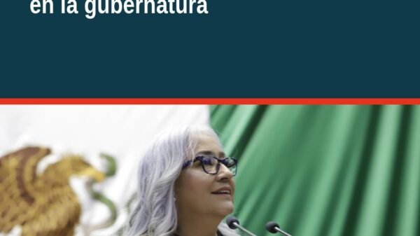 Diputada Emma Rivera Camacho hablando en el Congreso del Estado de Michoacán sobre soberanía michoacán gubernatura