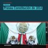 Entrega simbólica de la presea constitución de 1814 al Colegio de Abogadas de Michoacán en Apatzingán