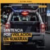 Ilustración simbólica de justicia equilibrada sobre fondo con nombre 'Numarán' y fecha '2024–2026', relacionada con