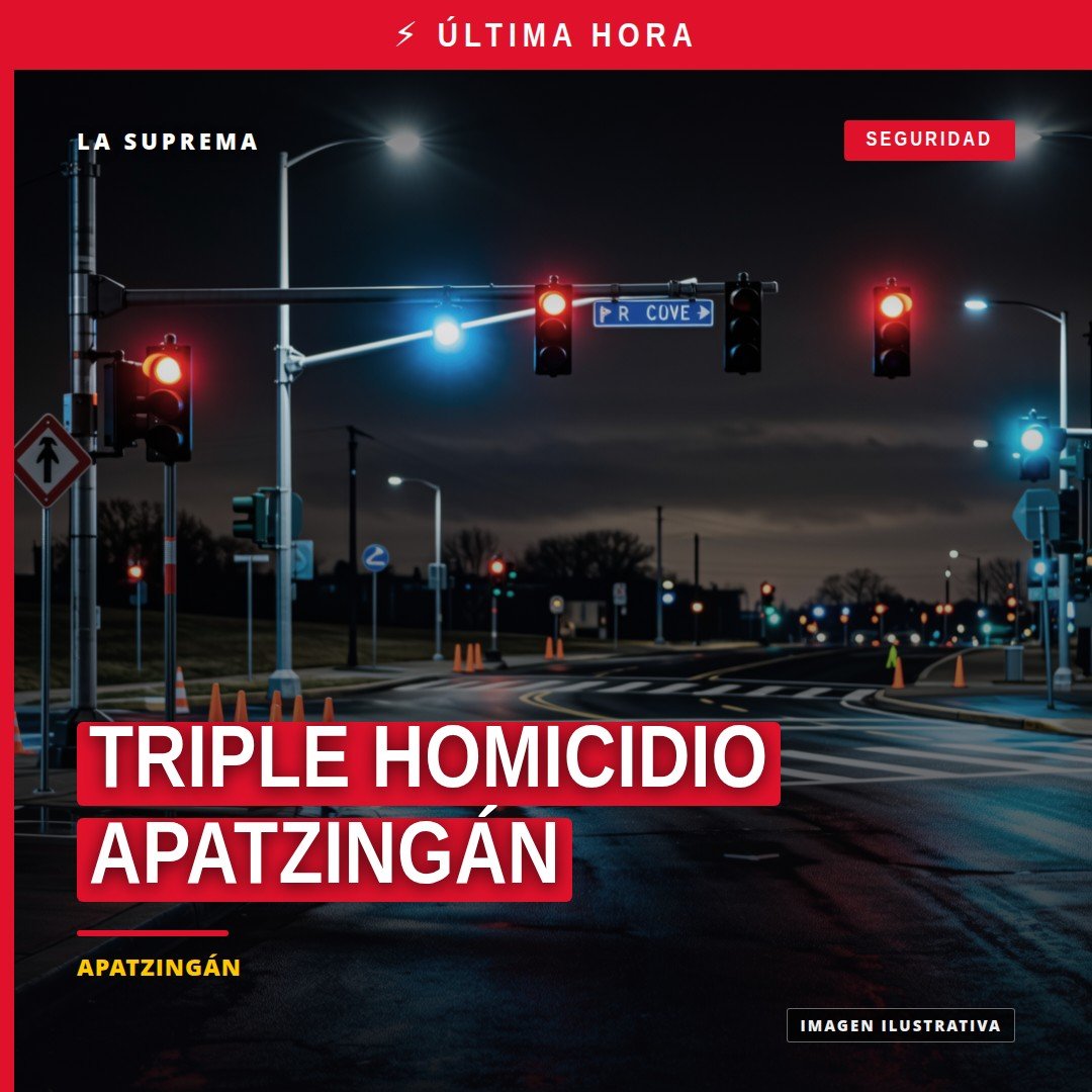 Ilustración simbólica de justicia local en Apatzingán tras el triple homicidio apatzingán