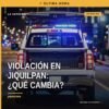 Ilustración simbólica de justicia en Michoacán: balanza y escudo con los nombres Jiquilpan y Marcos Castellanos