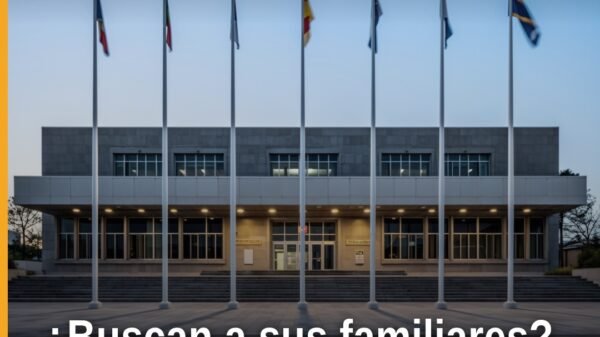 Ilustración simbólica de una familia buscando a un ser querido en Morelia, con referencia a Ezequiel López Almontes